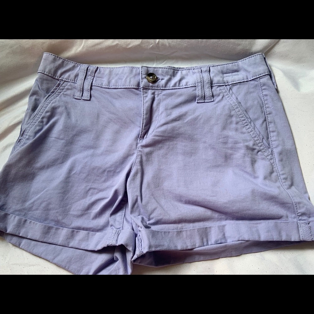 Purple shorts